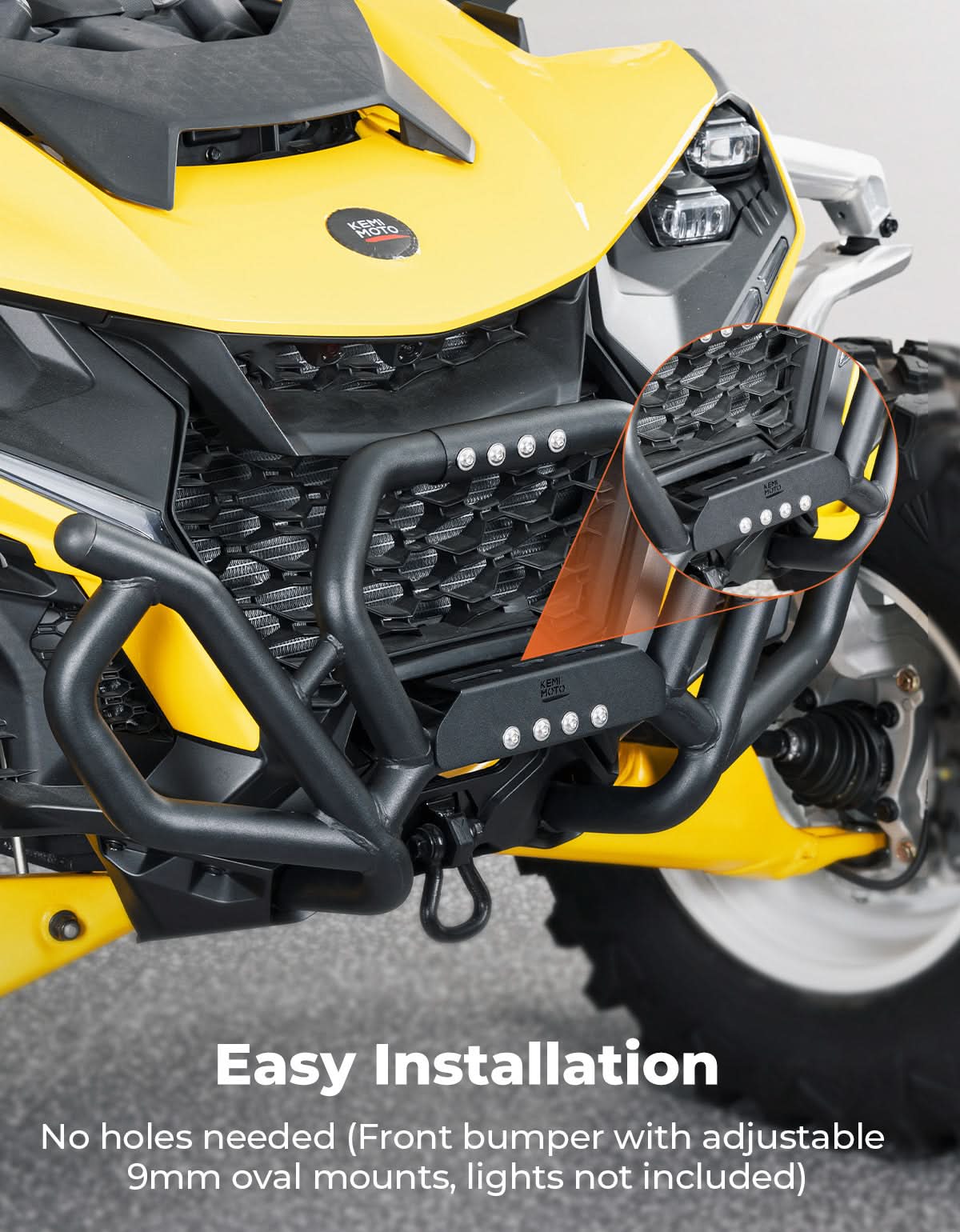 Front Bumper for Can Am Maverick R 2024+ - Image 5