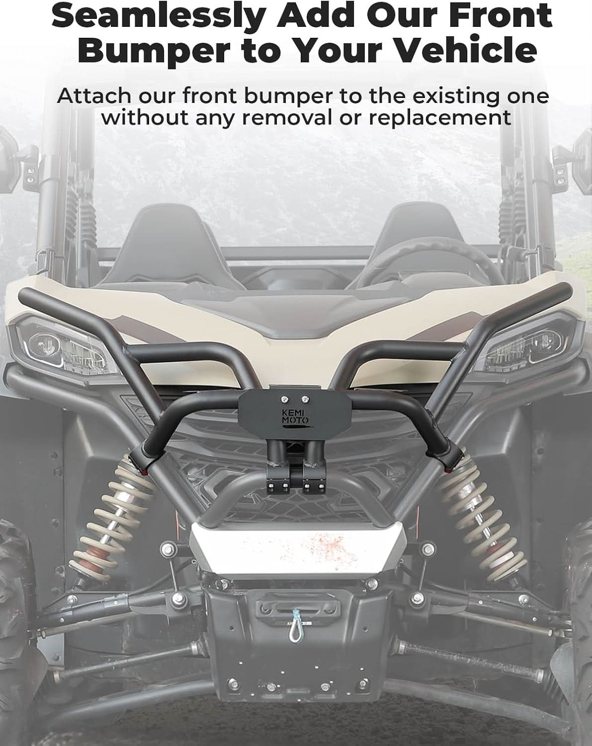 Front Bumper for CFMOTO ZForce 950 Sport | 950 Trail | 800 Trail 2023+ - Image 5