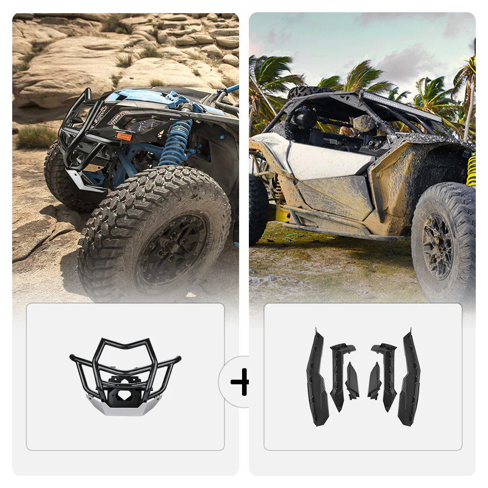 Front Bumpers & Mud Fender Flares for Can-Am Maverick X3 - Image 14