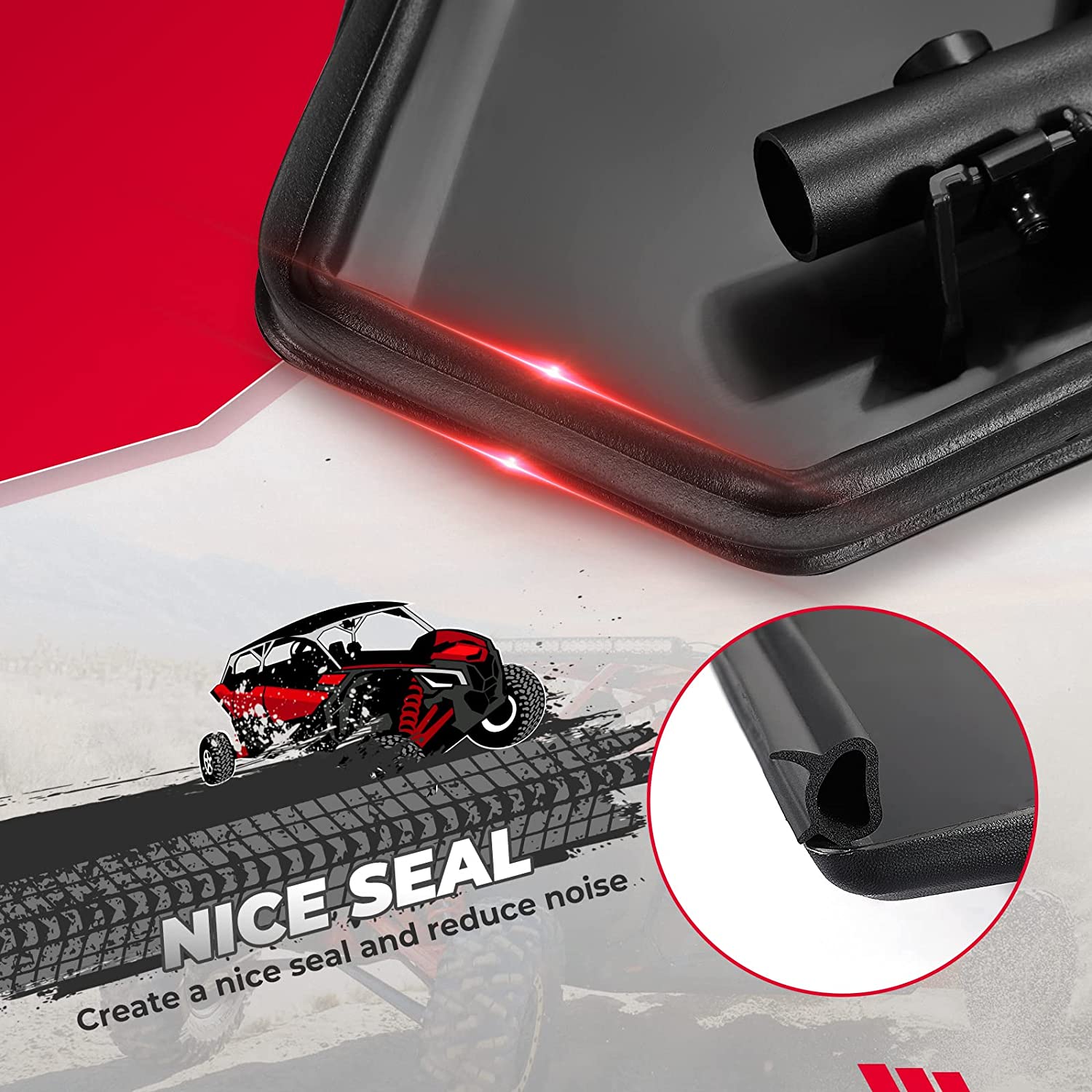 Front Bumpers & Lower Door Inserts For Can-Am Maverick X3 MAX - Image 11