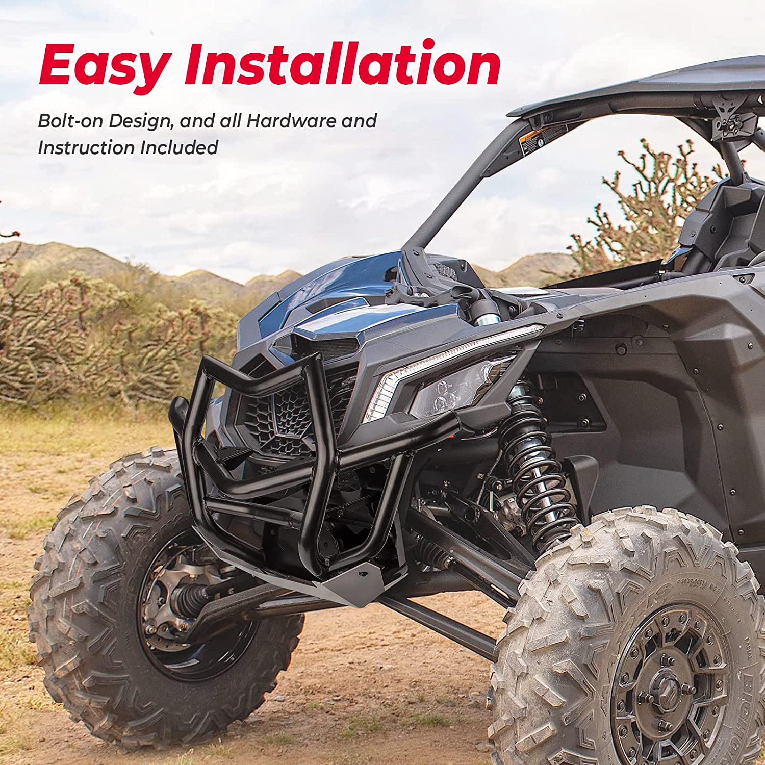 Front Bumpers & Lower Doors Panel For Can-Am Maverick X3 - Image 9
