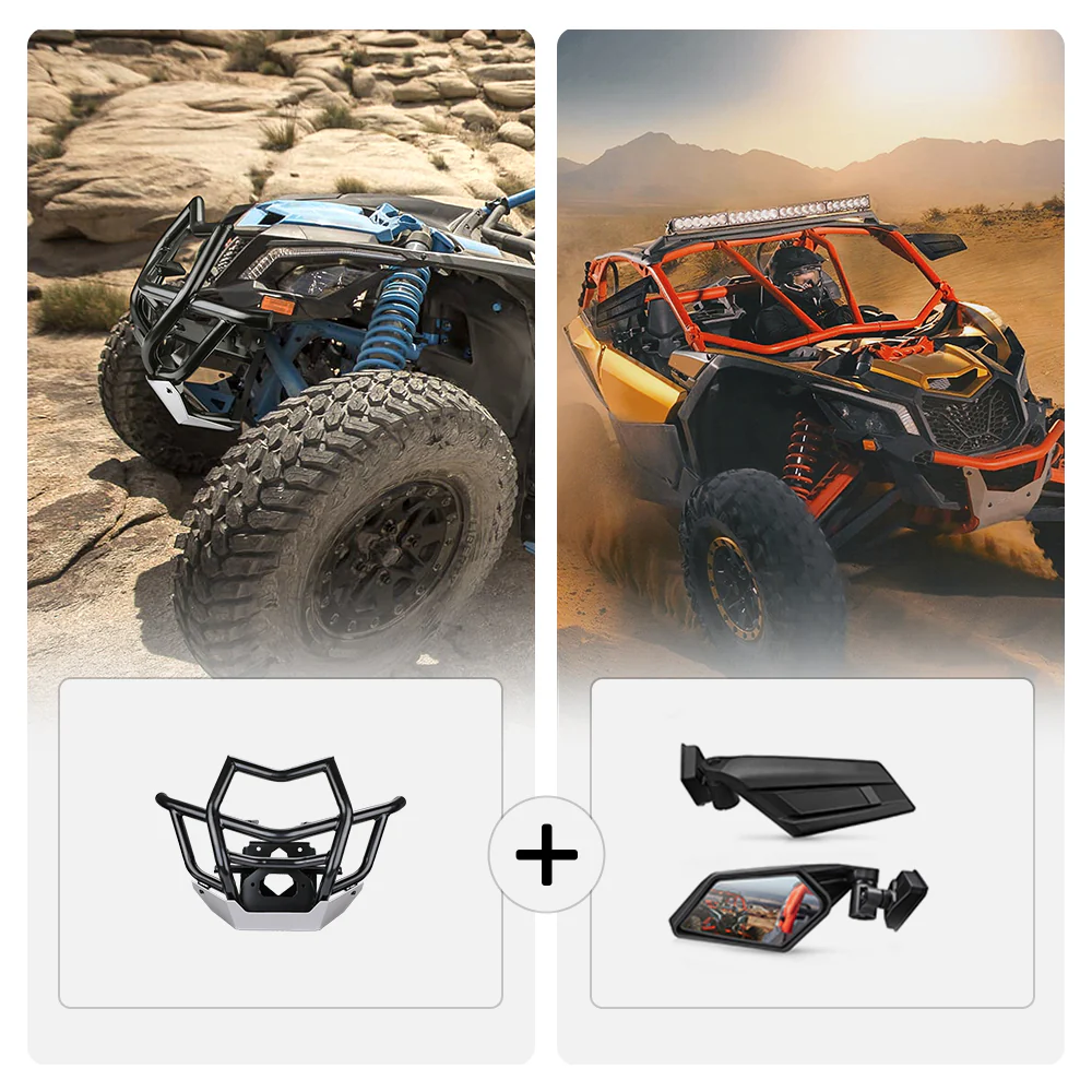 Front Bumpers & Side Mirrors for Can-Am Maverick X3 - Image 15