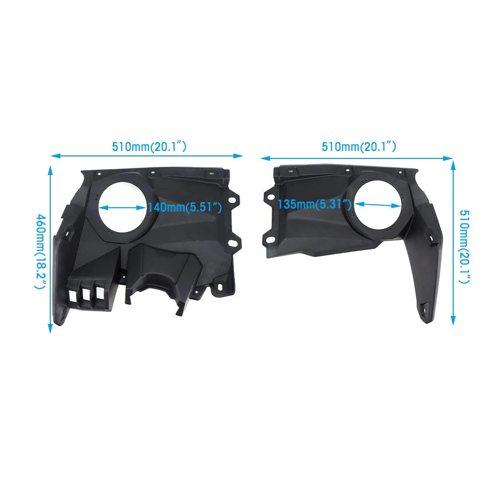 Front Dash Speaker Pods for Can Am Maverick X3 / X3 Max - Image 6