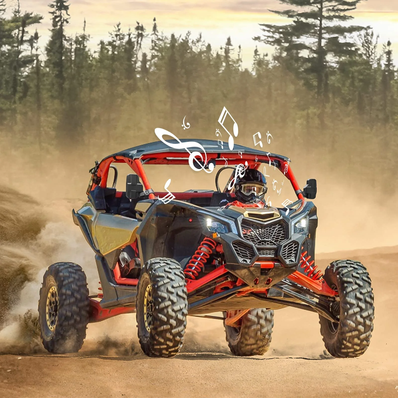 Front Dash Speaker Pods for Can Am Maverick X3 / X3 Max - Image 8