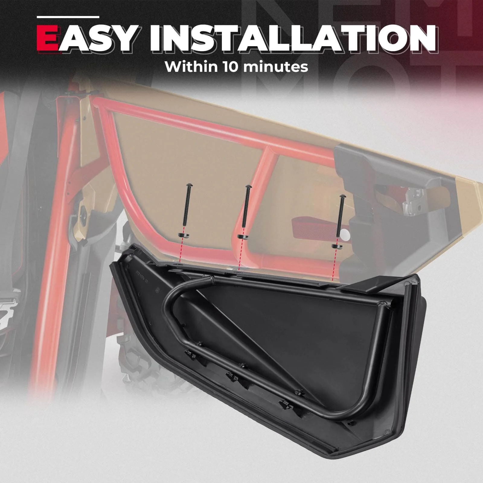 Front Door Bags & Front Lower Door Inserts for Can-Am Maverick X3 - Image 12