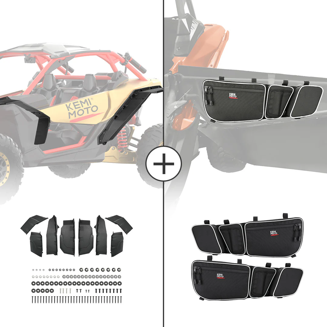 Extended Fender Flares & Door Bags for Can-Am Maverick X3 - Image 15