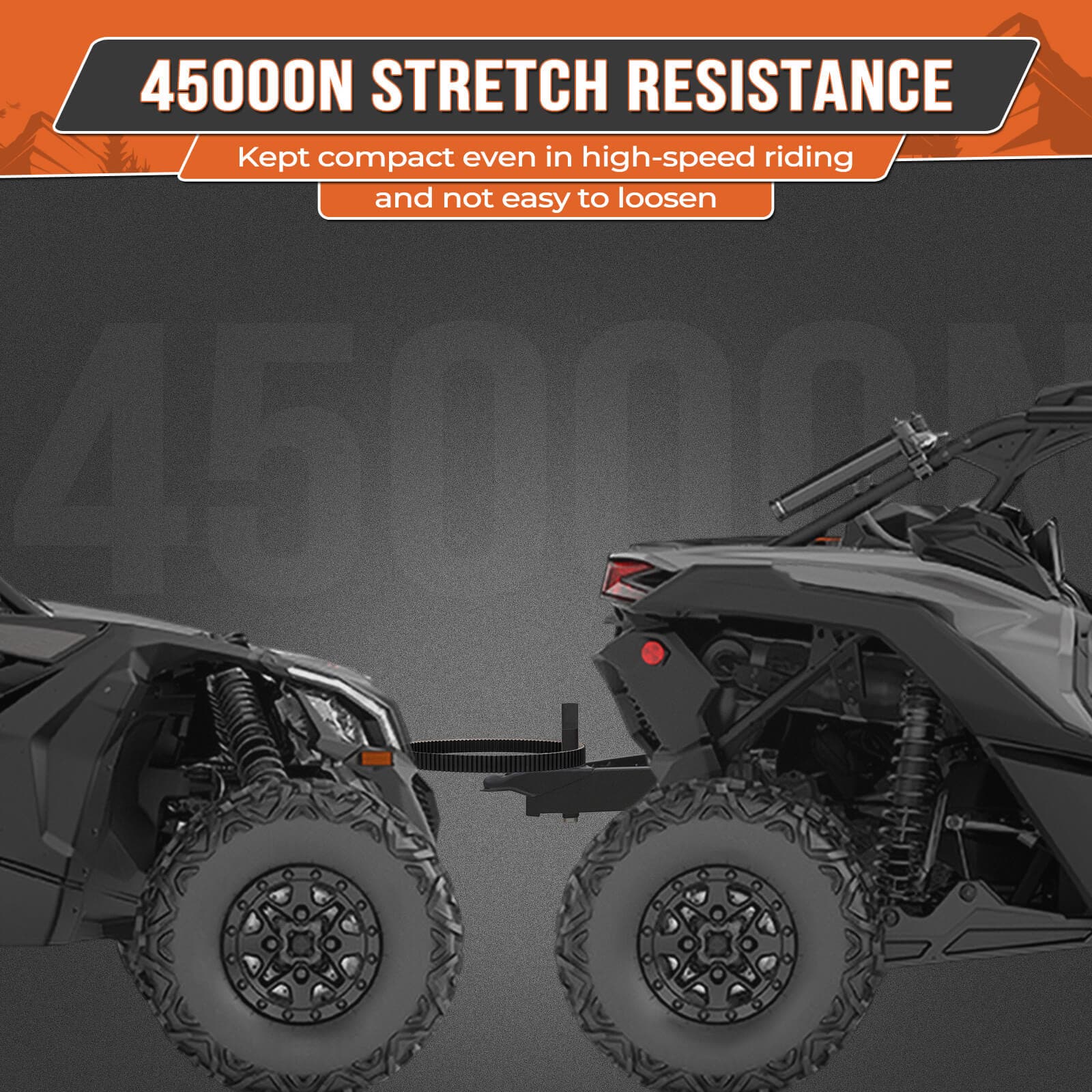 Front Lower Door Inserts & Heavy Duty Belts For Can-Am Maverick X3 - Image 14