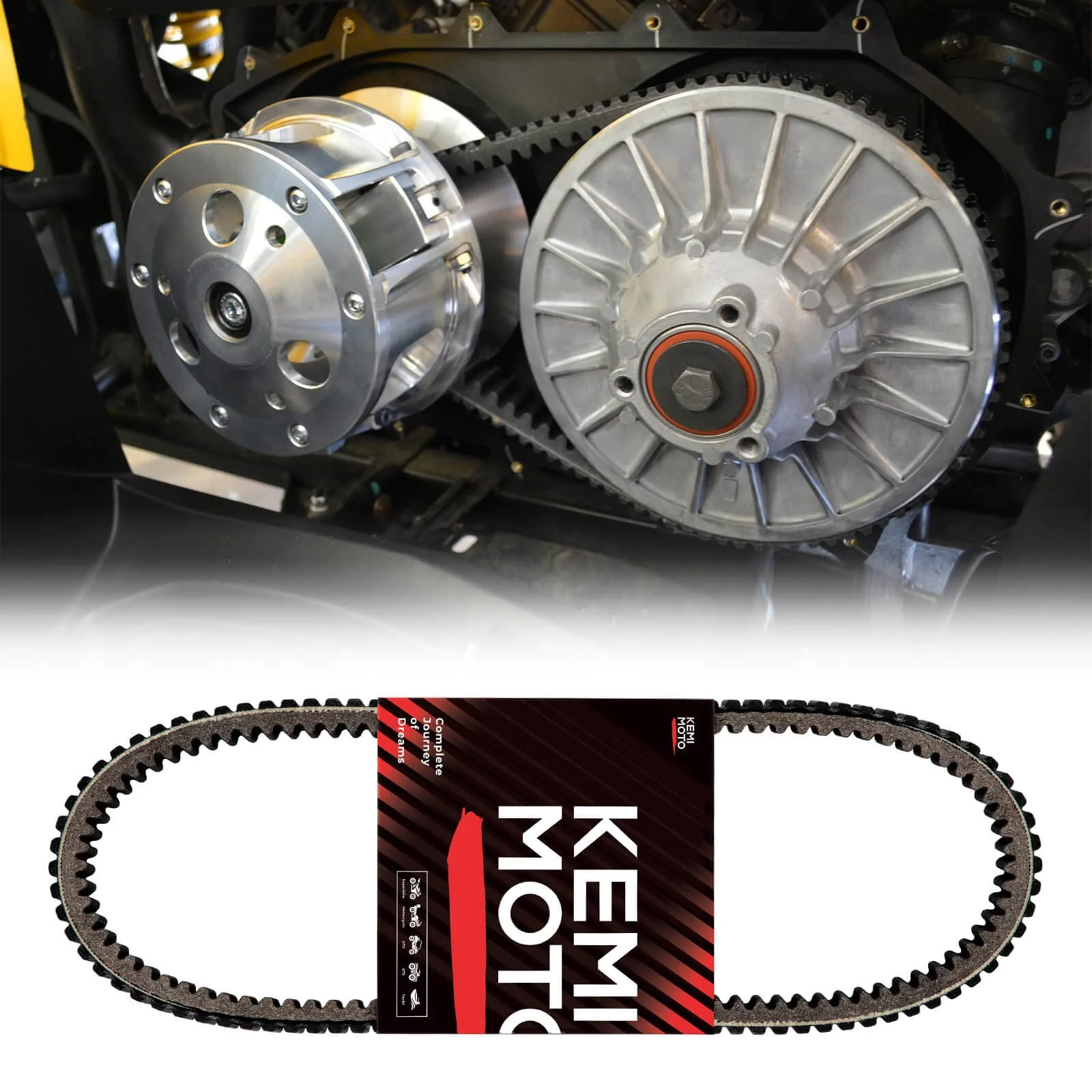 Front Lower Door Inserts & Heavy Duty Belts For Can-Am Maverick X3 - Image 3