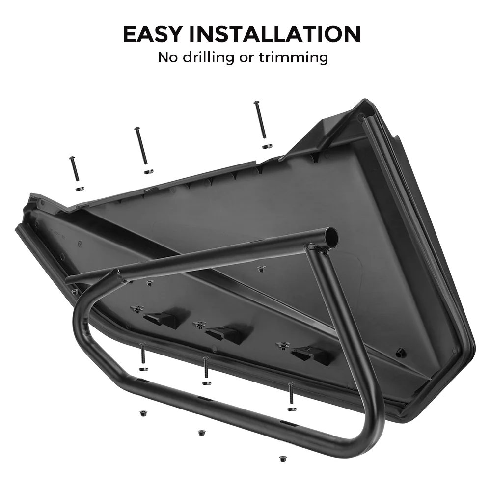 Front Lower Door Inserts & Plastic Roof For Can-Am Maverick X3 - Image 5