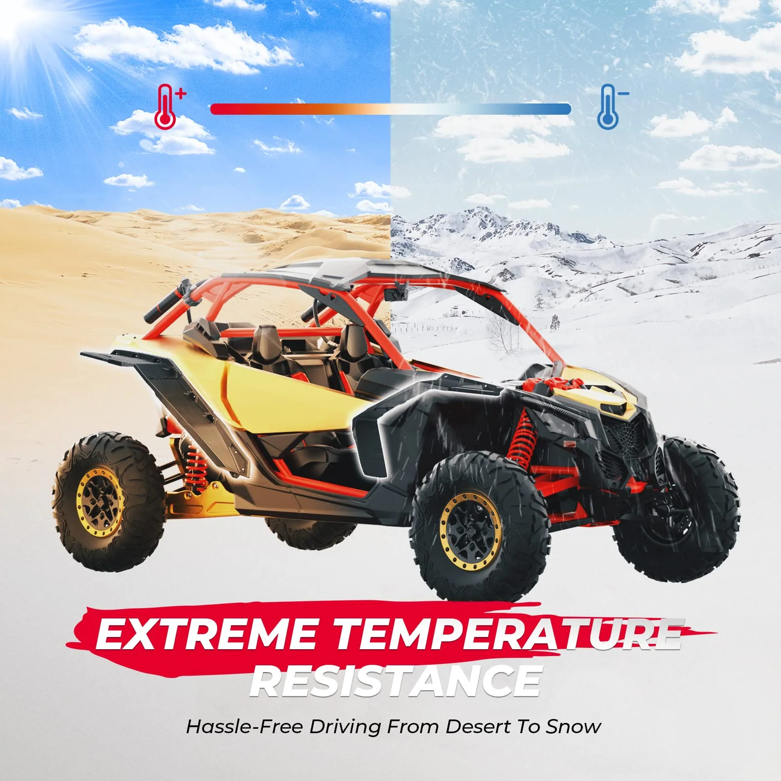 Front Lower Doors& Extended Fender Flares For Can-Am Maverick X3 - Image 13