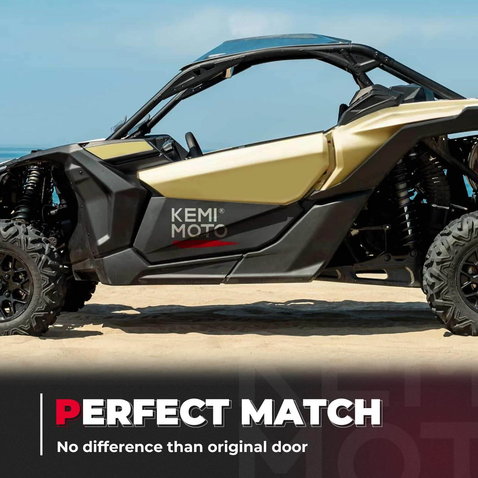 Front Lower Doors & Nerf Bars For Can-Am Maverick X3 - Image 5