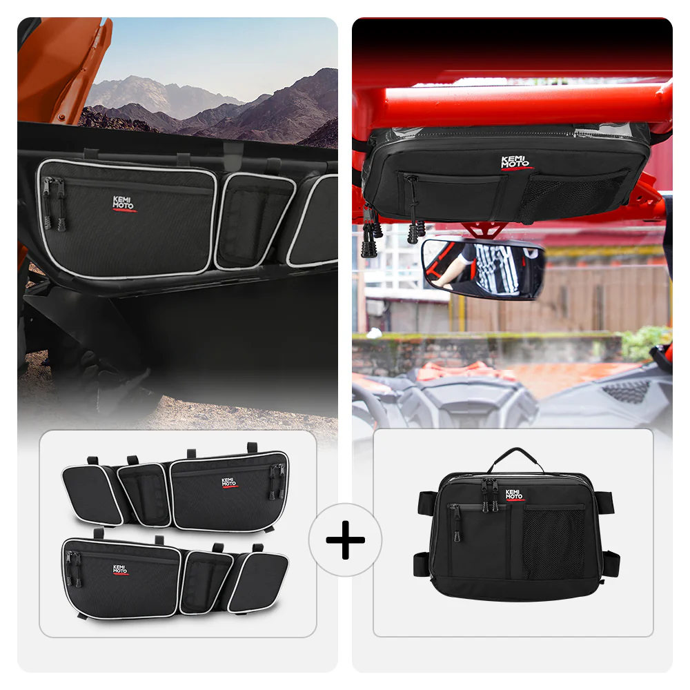 Front & Roof Storage Bags for Can-Am Maverick X3 - Image 11