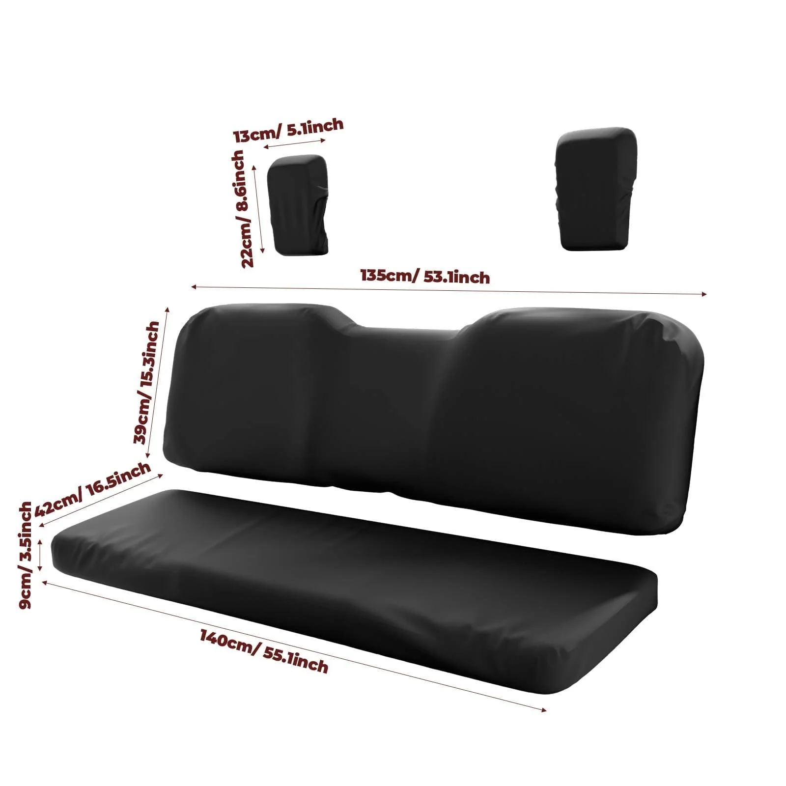 Front Seat Cover for Honda Pioneer 1000/1000-5 2016-2025 - Image 7