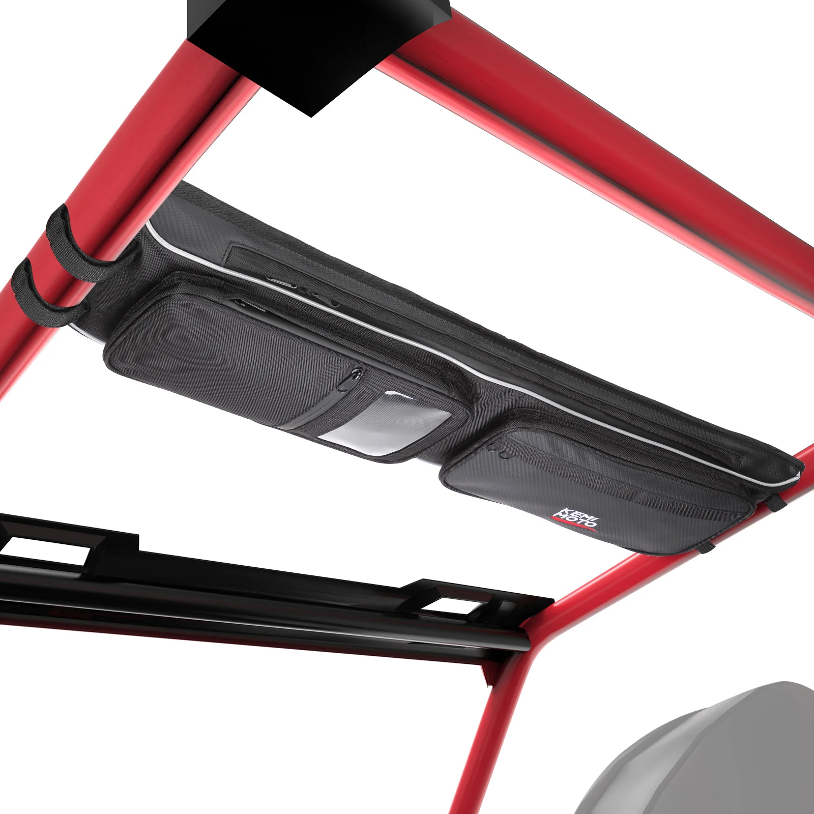 Front Side Door Bags and Roof Overhead Storage Bag for Polaris RZR - Image 3