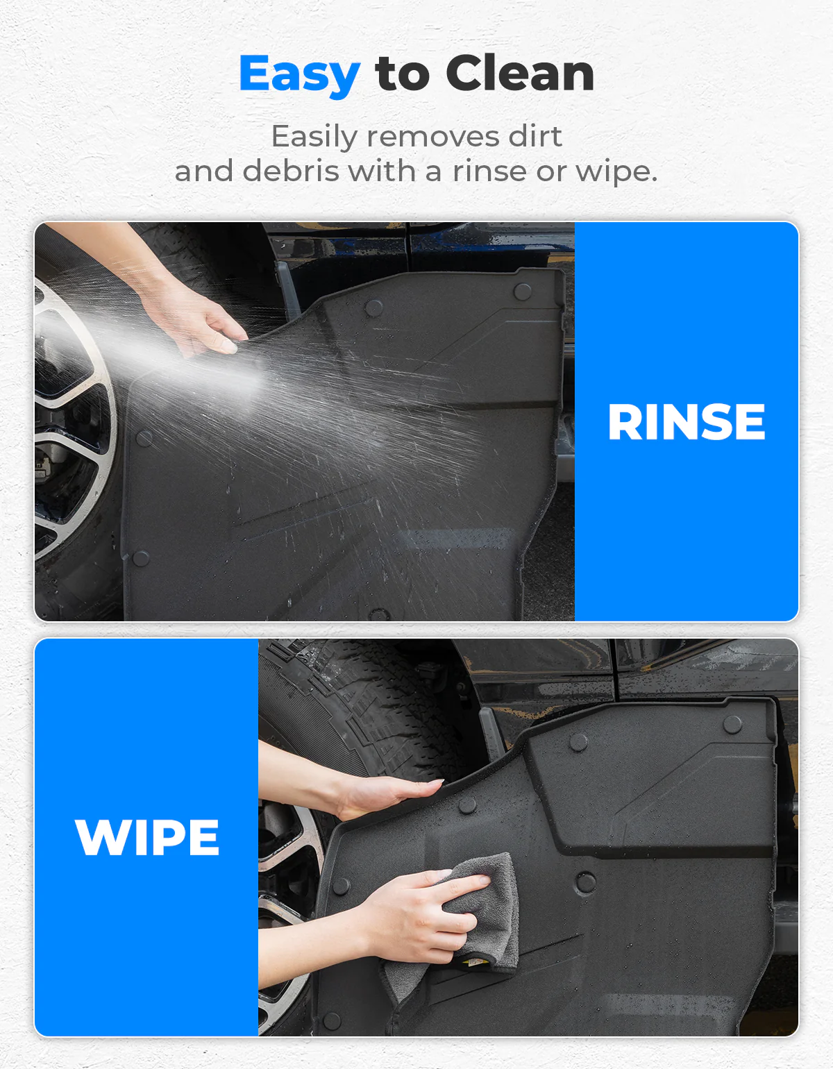 Front TPE Floor Mat for Polaris Xpedition XP/ADV/XP 5/ADV 5 2024+ - Image 4