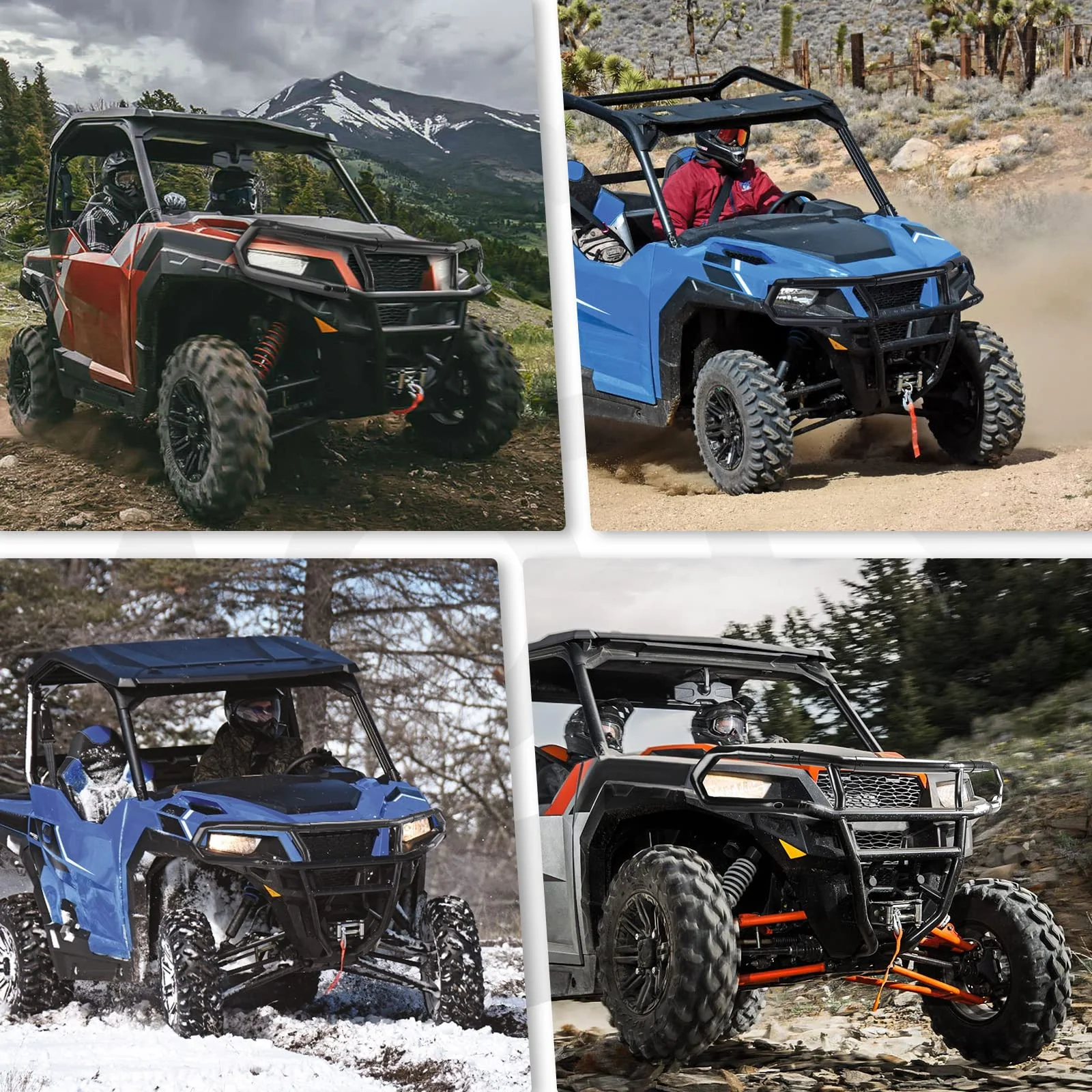 Front Upper Bumper for Polaris General 2016-2024 - Image 7