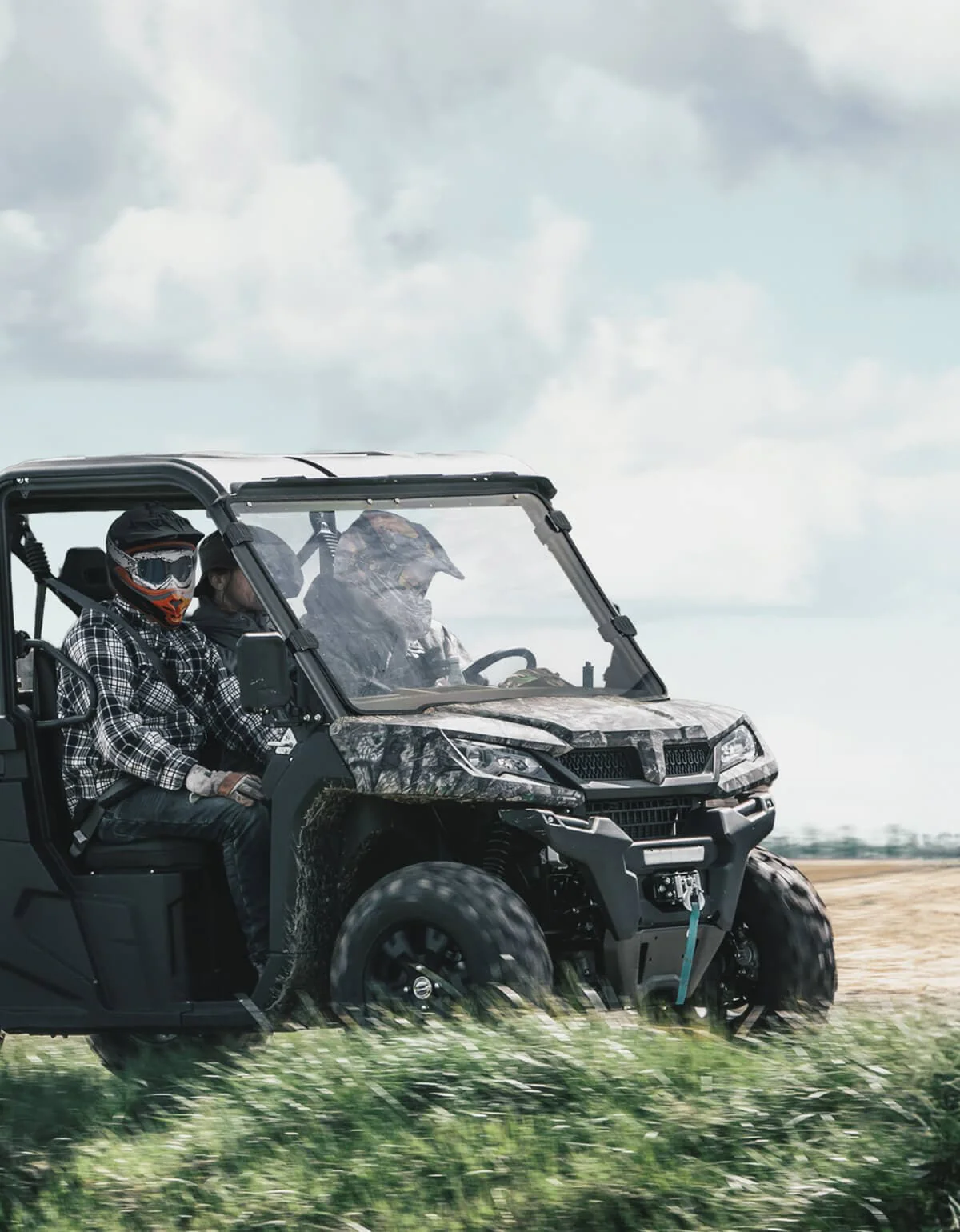 Clear Front Full Windshield for CFMOTO UFORCE 1000/1000XL - Image 8