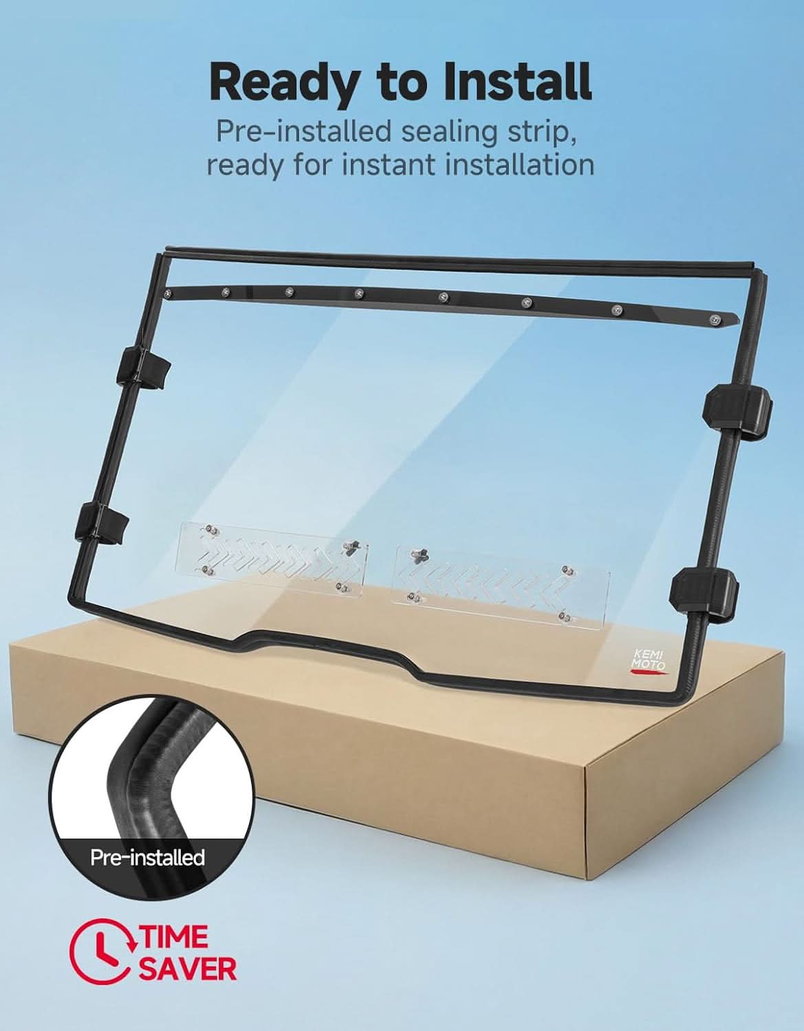Front Windshield Vented For Segway Fugleman UT10 - Image 7