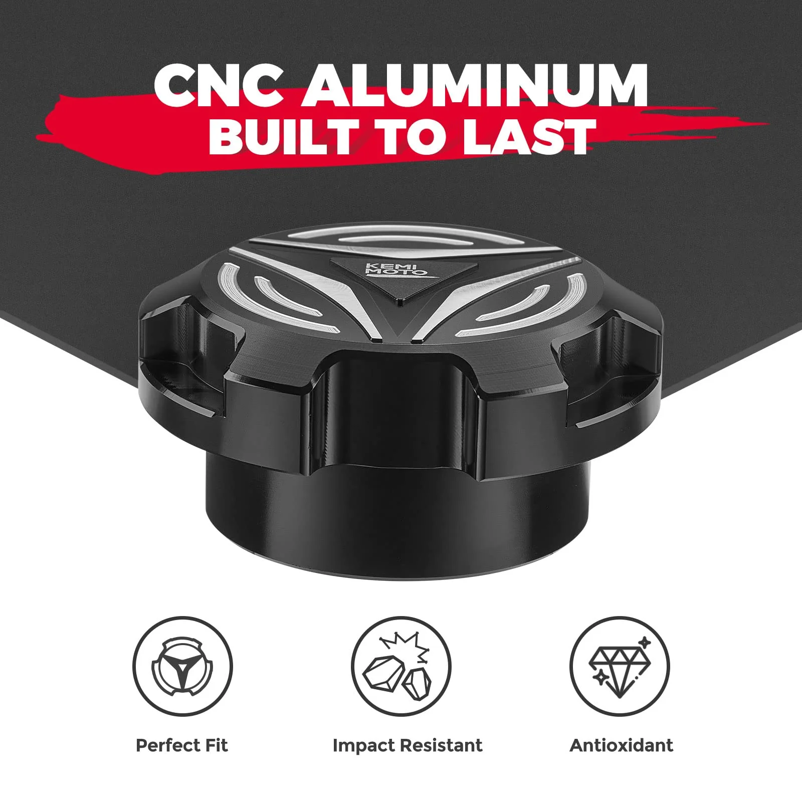 Full Cover & Aluminum Gas Cap for Polaris Slingshot SL LE R S SLR - Image 8