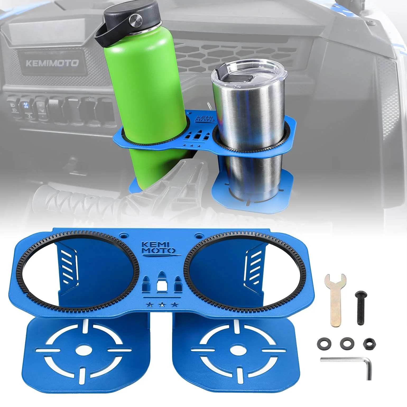 Upgrade Stable Garb Bar Cup Holder for Polaris RZR XP - Image 2