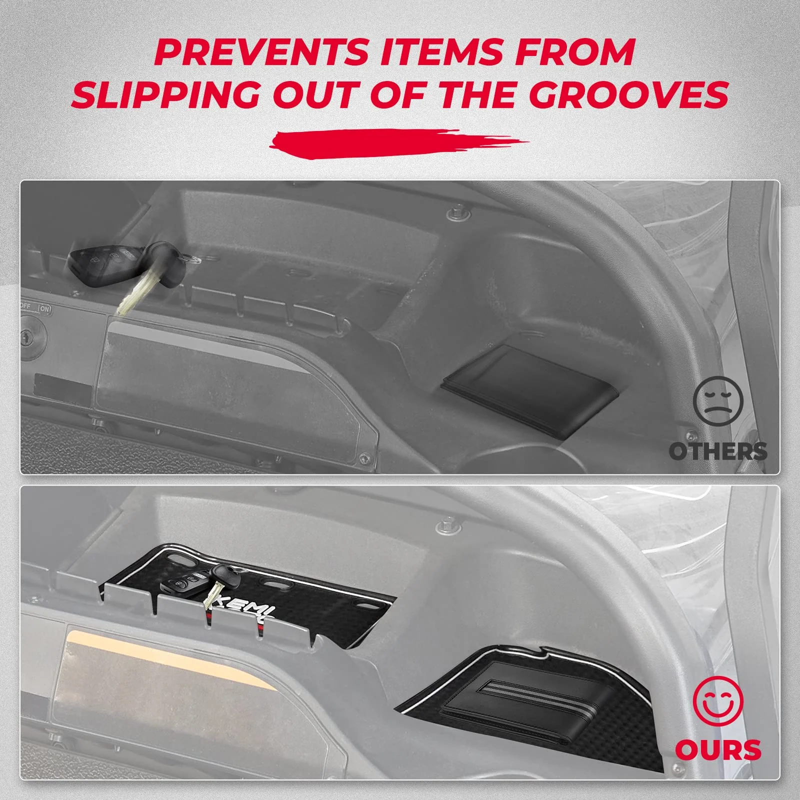 Golf Cart Dash Mats For Club Car 2004-2023 - Image 3