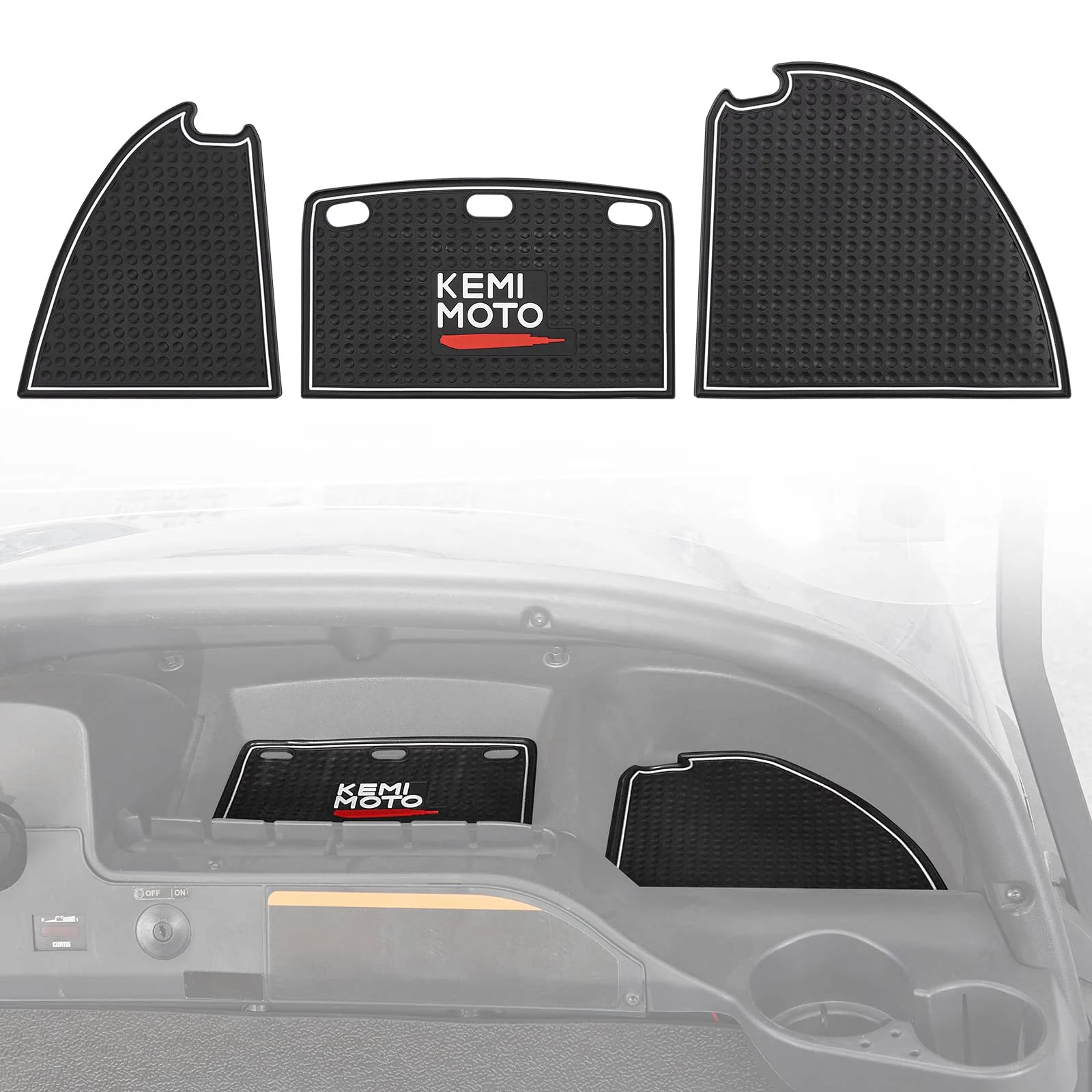 Golf Cart Dash Mats For Club Car 2004-2023 - Image 8