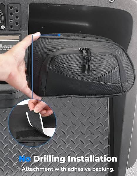 Golf Cart Dash Storage Bag for EZ-GO TXT 1993-2013 Dashboard - Image 6