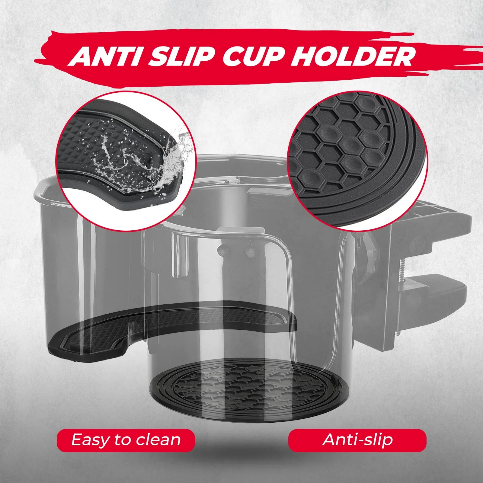 Golf Cart Universal 2-in-1 Cup Holder - Image 7