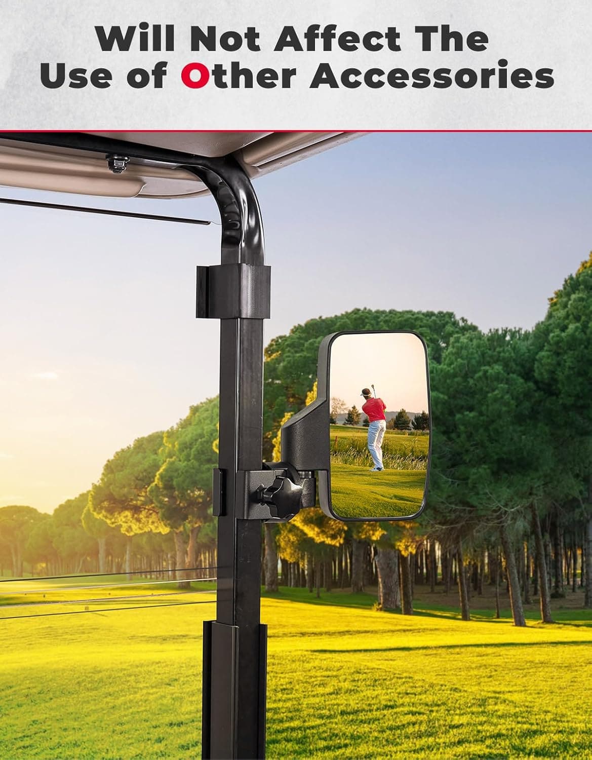 Golf Cart Windshield for EZGO RXV (2008-Up) - Image 7