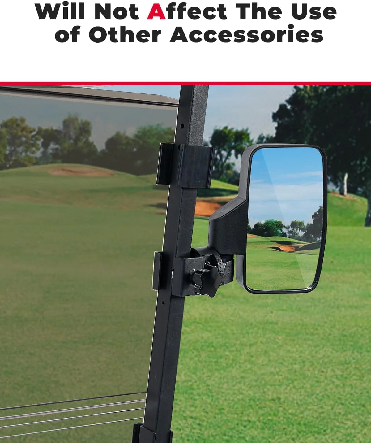Foldable Golf Cart Windshield for G22 (2003-2006) Tinted - Image 7