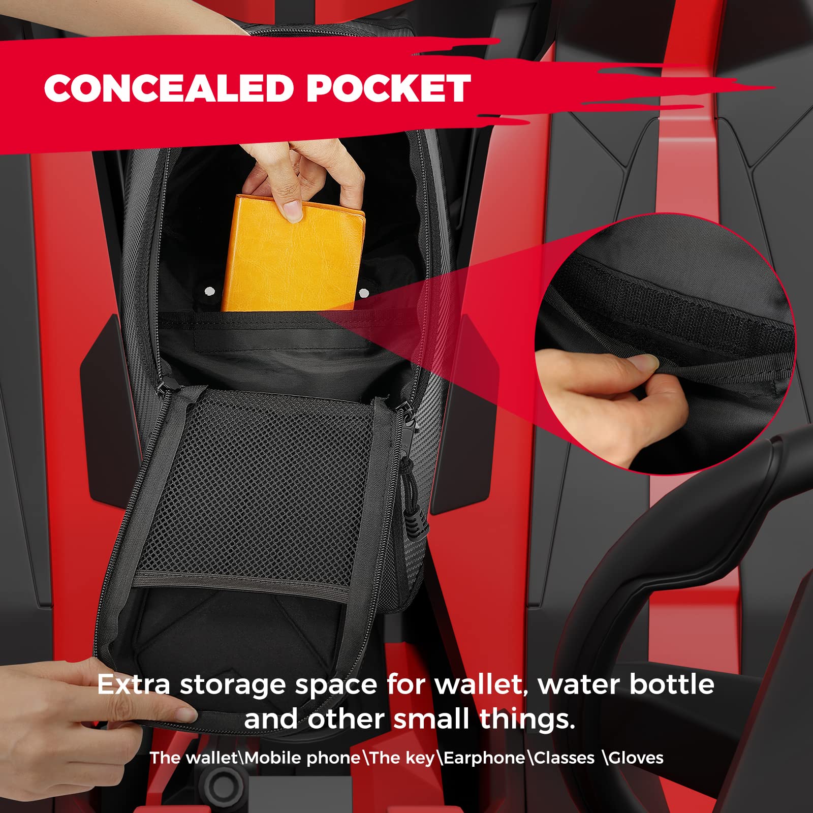 Half Cover Cockpit Cover & Center Console Bag for Slingshot - Image 8