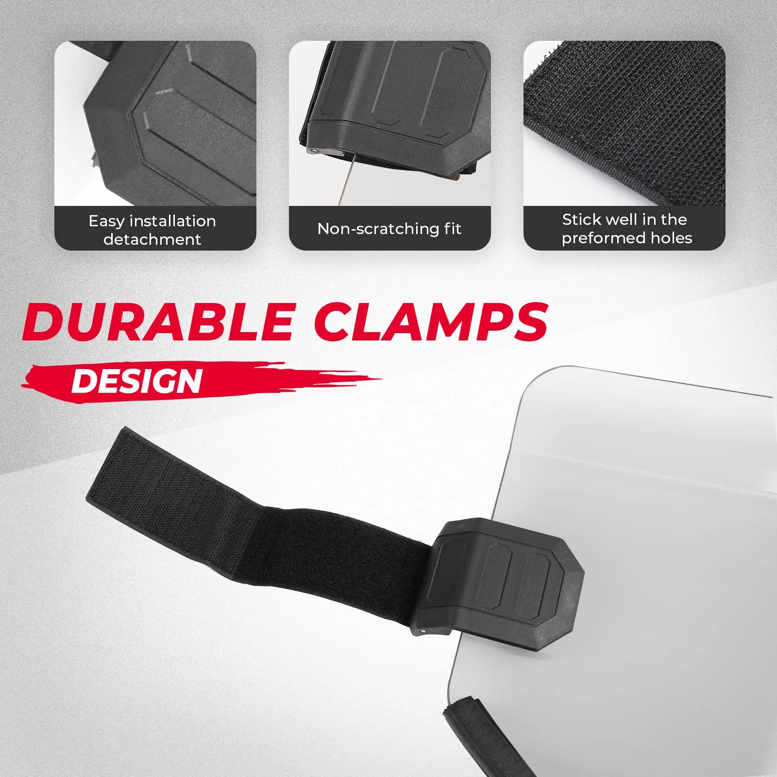 Front Half Windshield for Can-Am Maverick X3 - Image 5