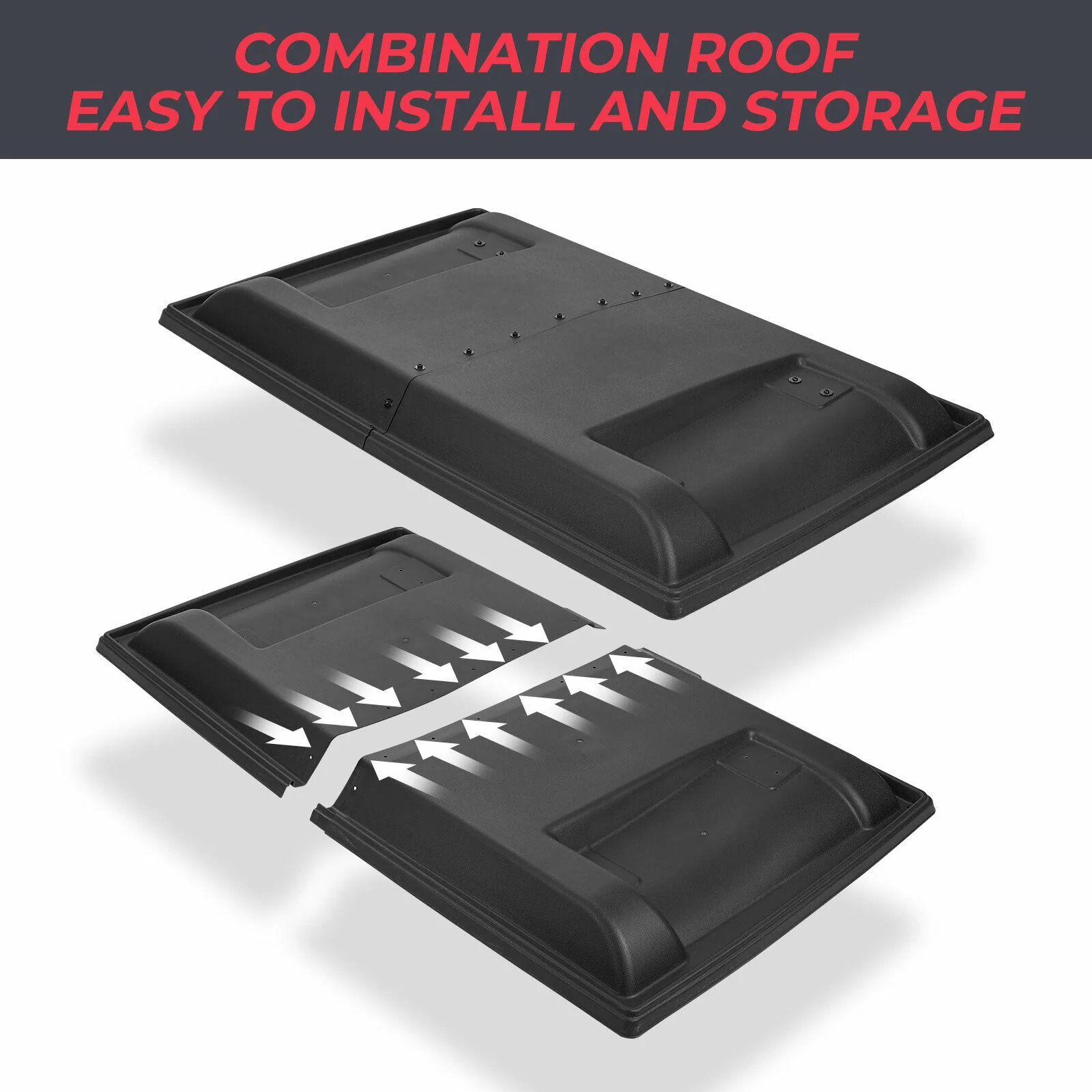 Hard Roof Top for Kawasaki Mule 2010 2510 3010 4010 - Image 5