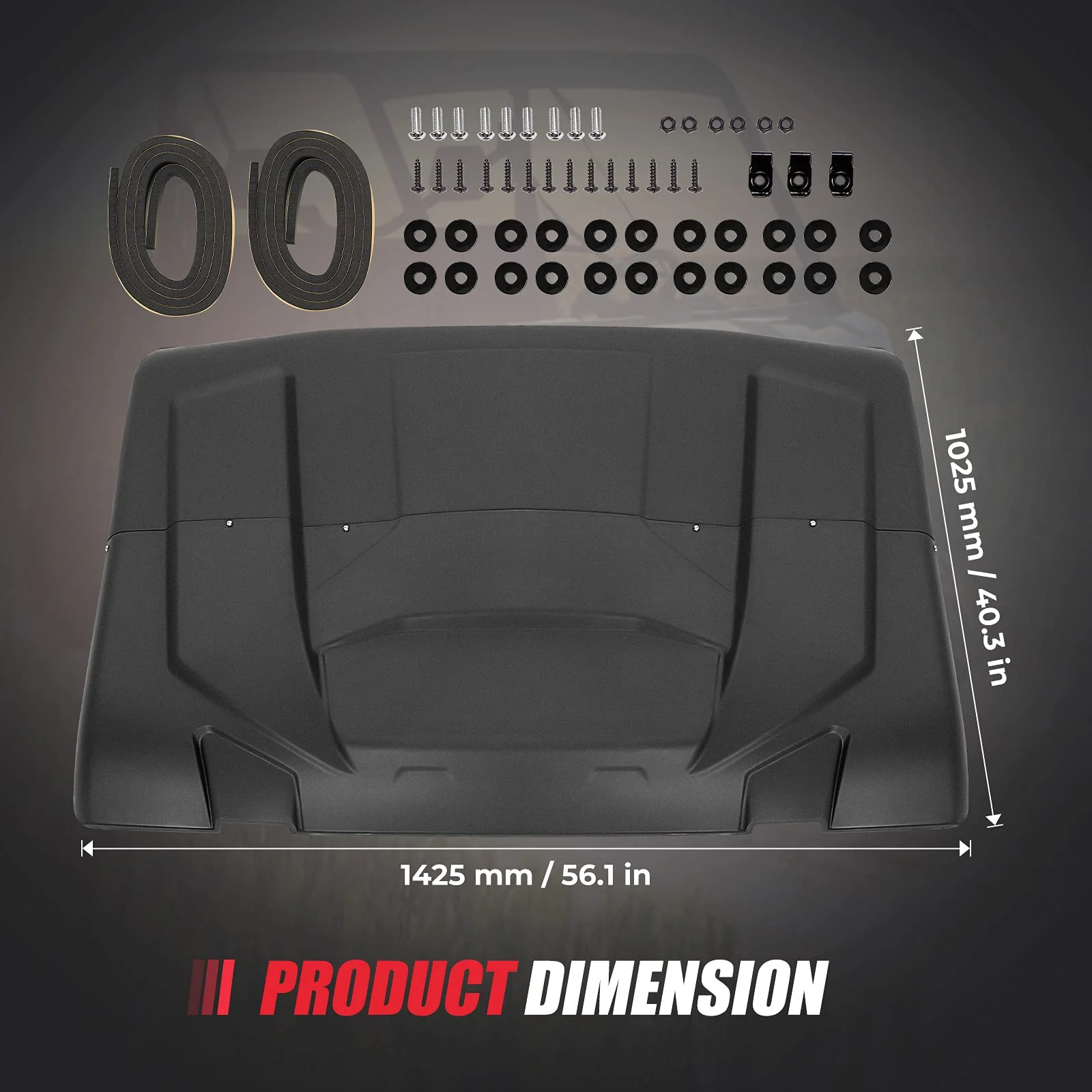 Hard Roof Top Plastic for Can Am Defender HD5/7/8/9/10 - Image 8