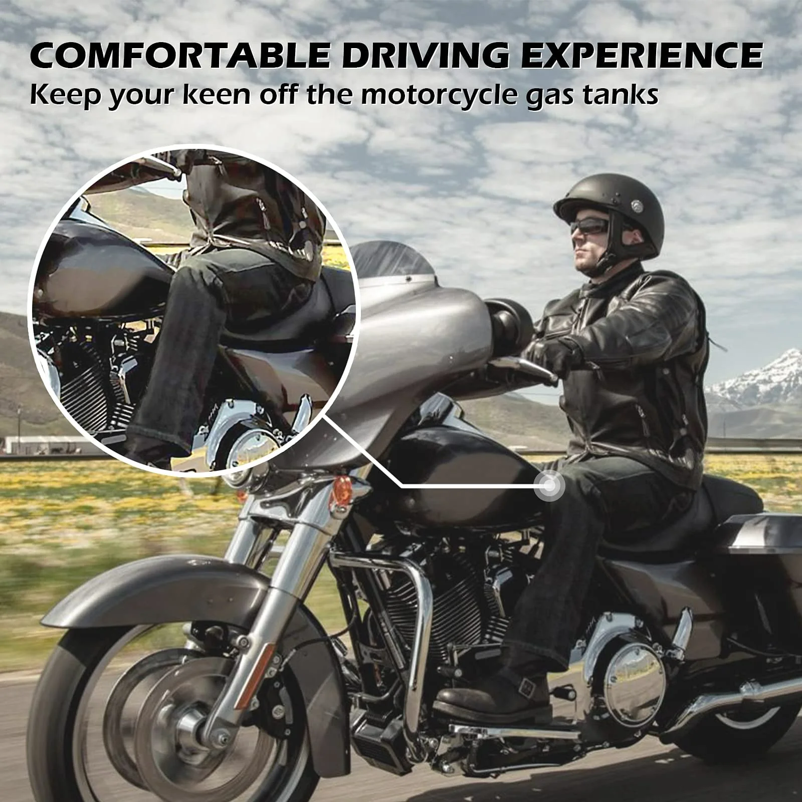 Driver Floorboard Extenders Kit For Harley - Image 4