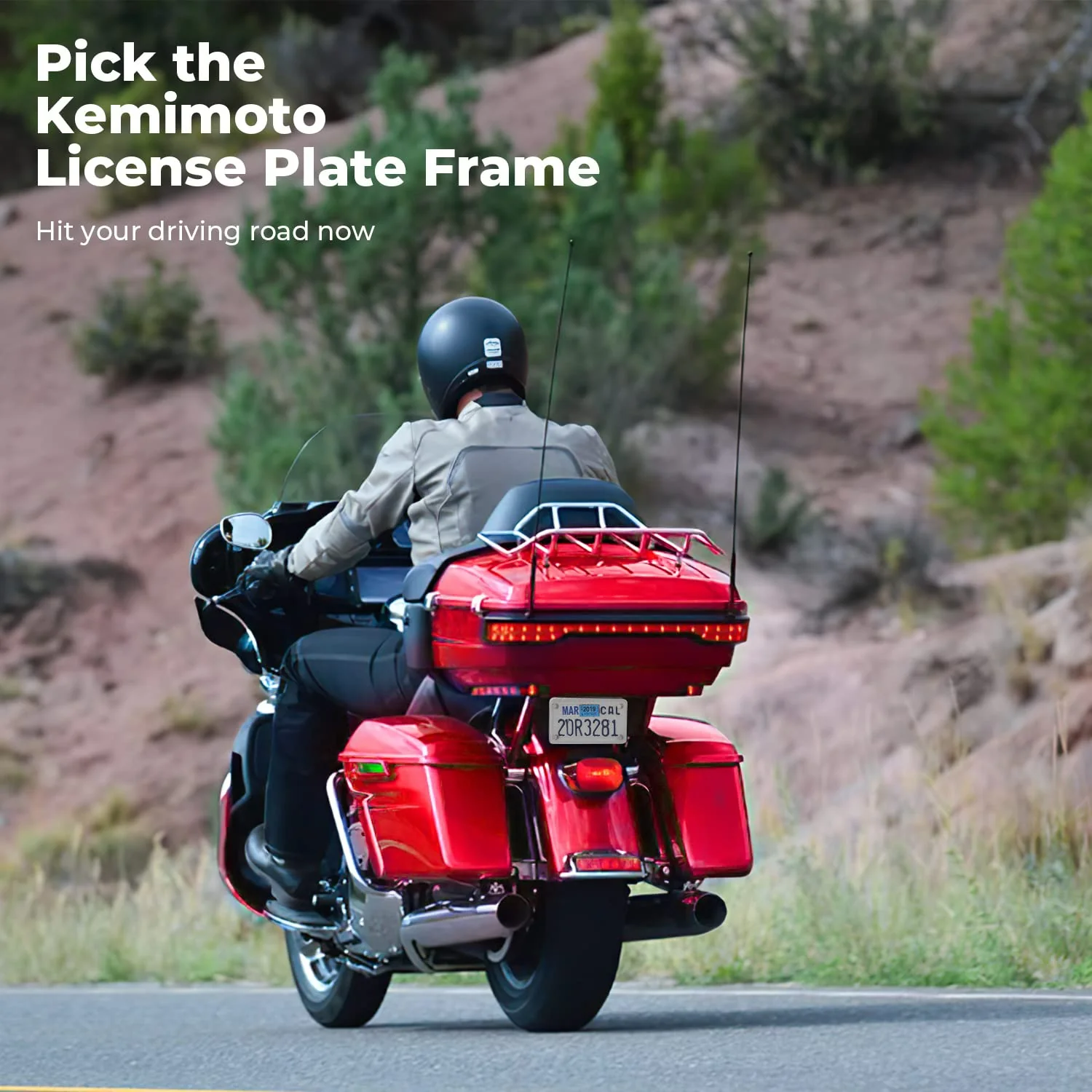 License Plate Brackets Fit For Harley - Image 3