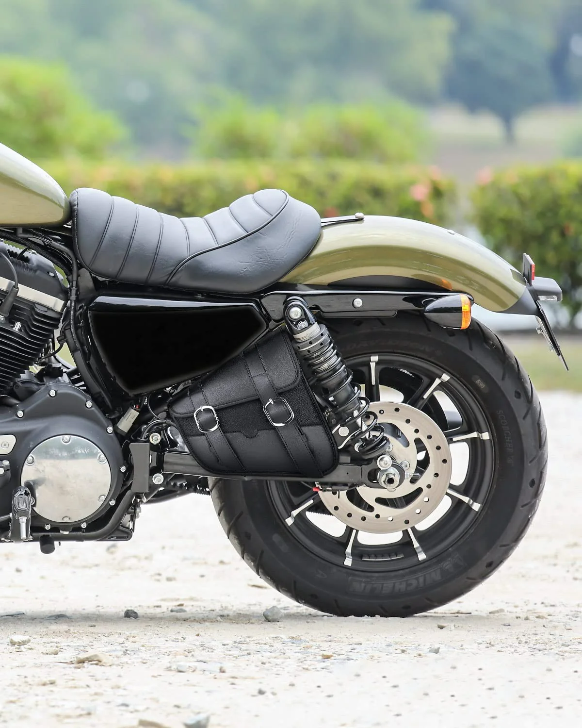 Swingarm Side Tool Bag for Harley - Image 7