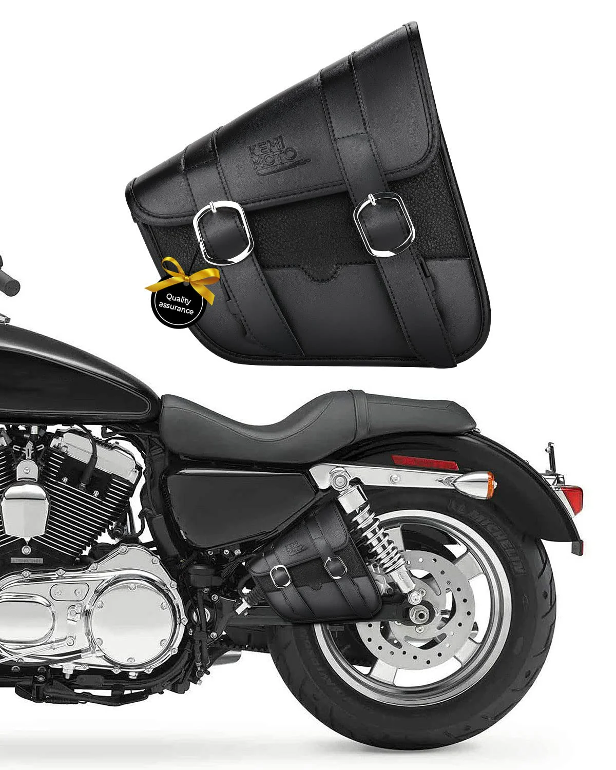 Swingarm Side Tool Bag for Harley - Image 9