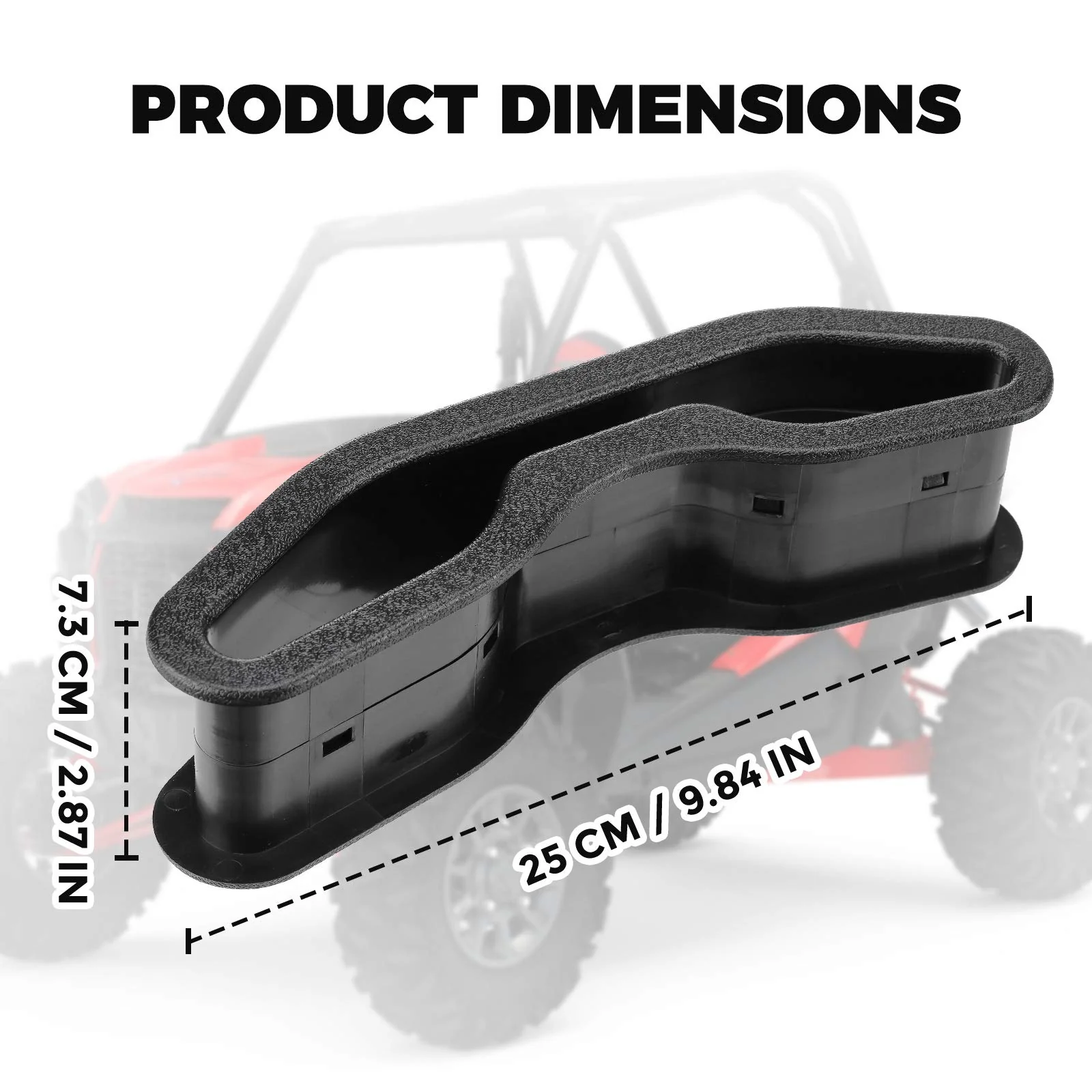 Harness Pass-through Bezel for Polaris RZR XP 1000 900 S XC General (2 pack) - Image 4