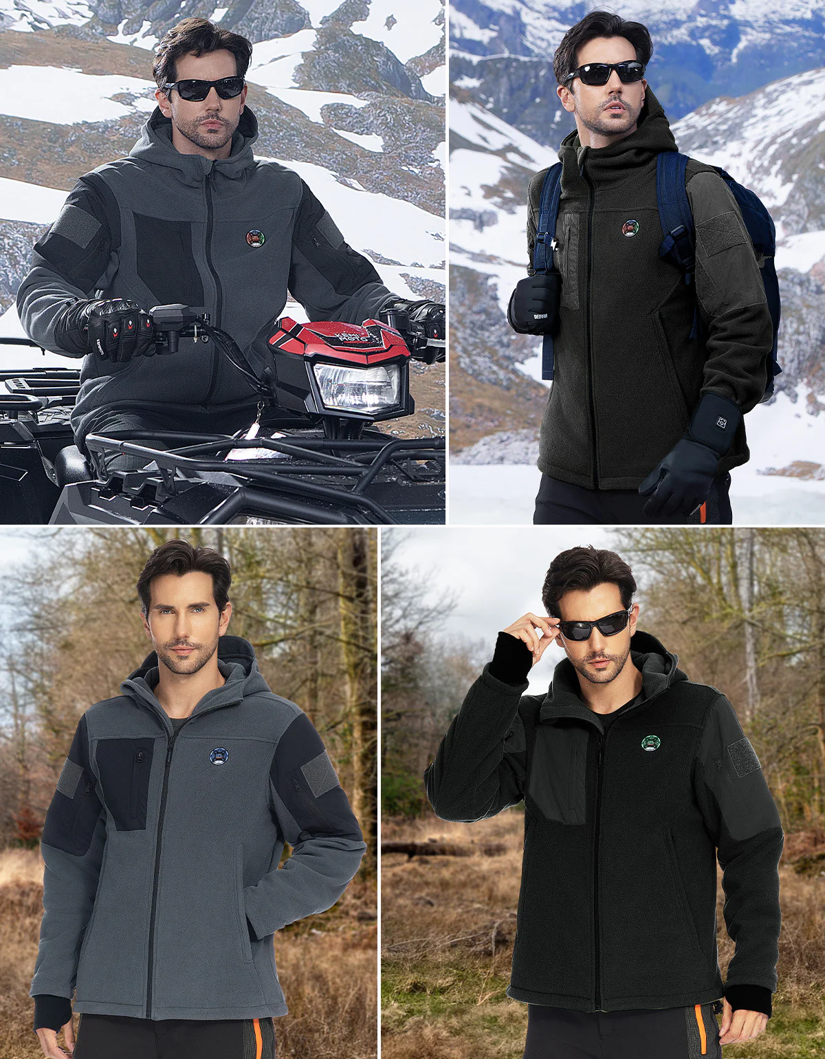 Heated Jacket with 12V 20000mAh Battery Pack - Image 6