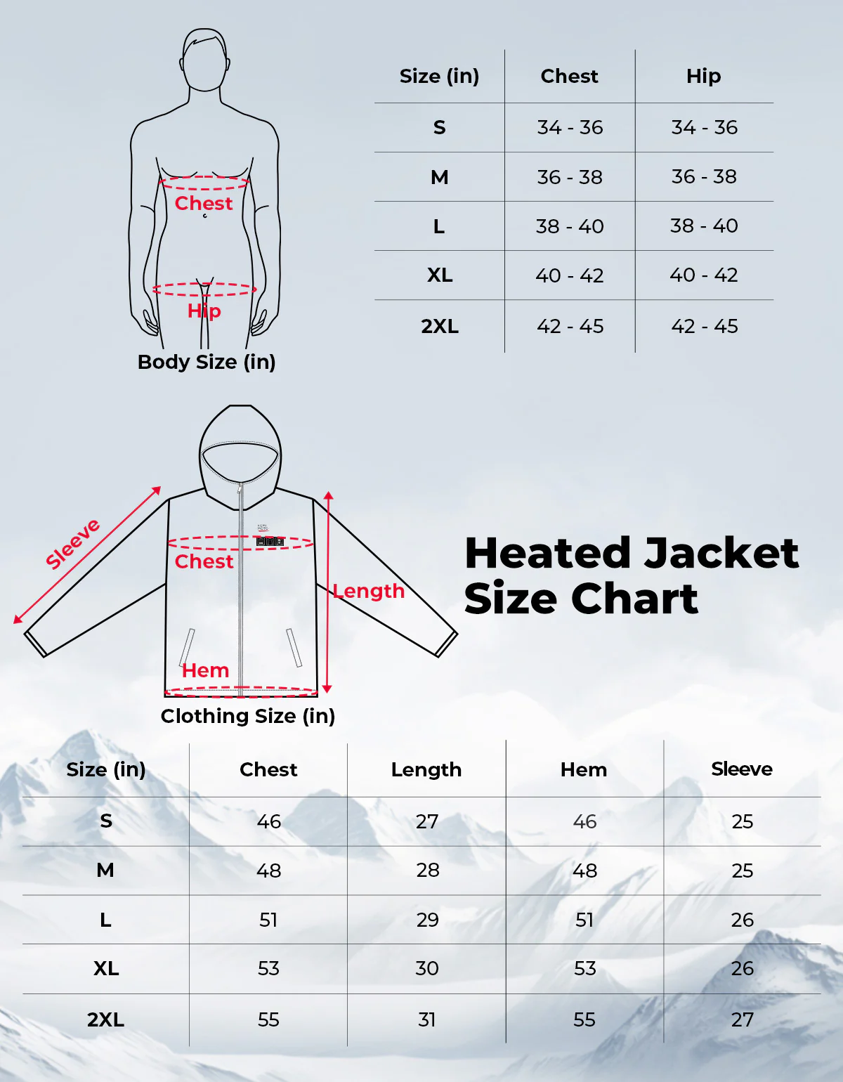 Heated Jacket with 12V 20000mAh Battery Pack - Image 7