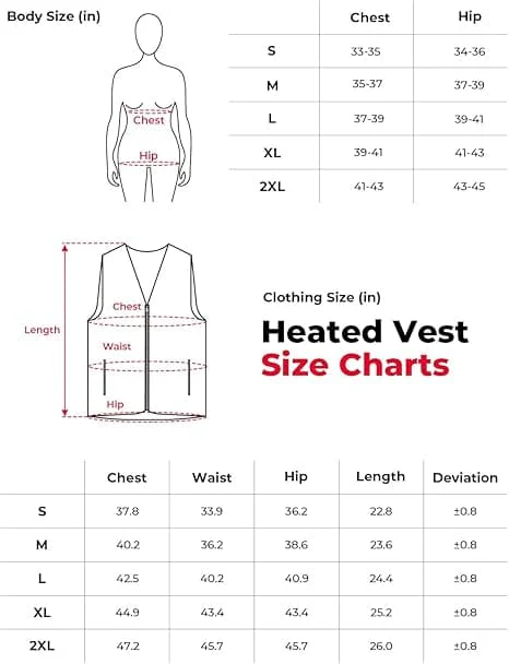 Heated Vest for Men & Women with Battery Pack Included - Image 9