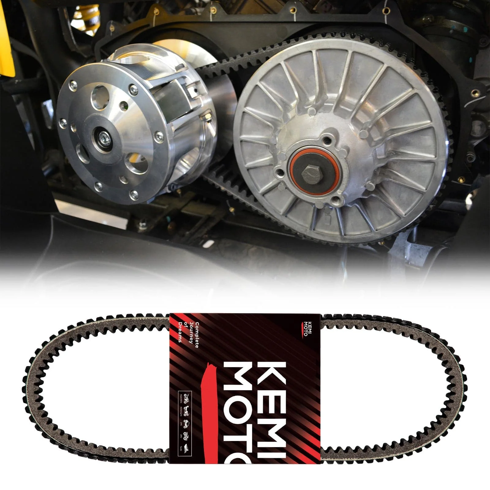 Heavy Duty Belts & Center Storage Bag For Can-Am Maverick X3 - Image 3