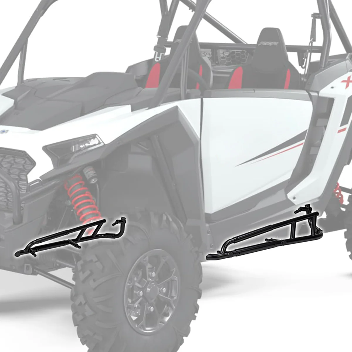 Heavy Duty Steel Nerf Bars Rock Sliders for Polaris RZR XP 1000/ XP 4 1000 2024-2025, 2-Seat - Image 8