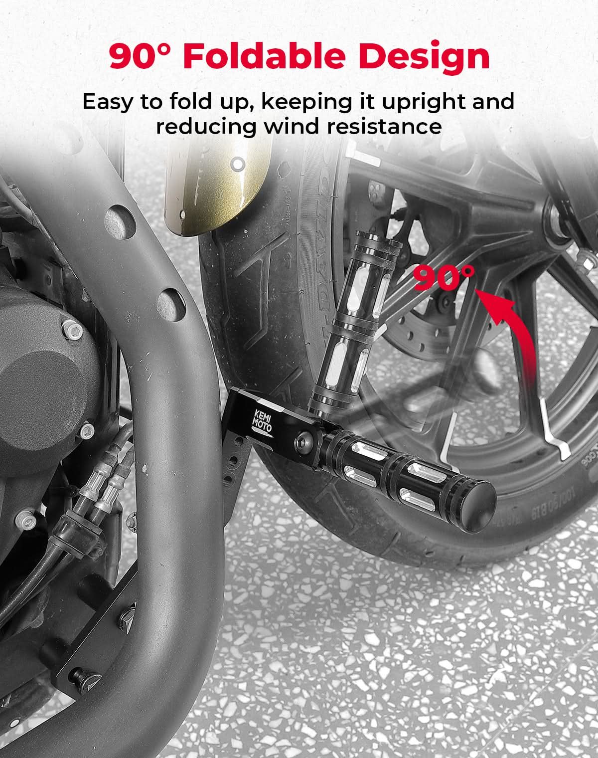 Highway Pegs Adjustable Foot Pegs Mount Kit for Sportster 883 1200 Iron 883 - Image 6