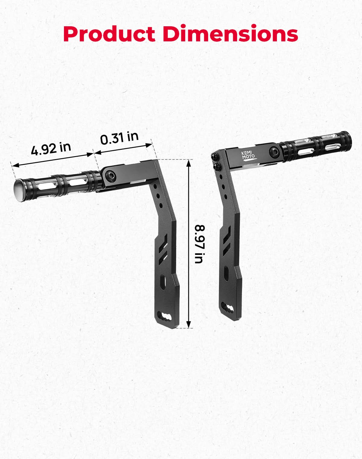Highway Pegs Adjustable Foot Pegs Mount Kit for Sportster 883 1200 Iron 883 - Image 7