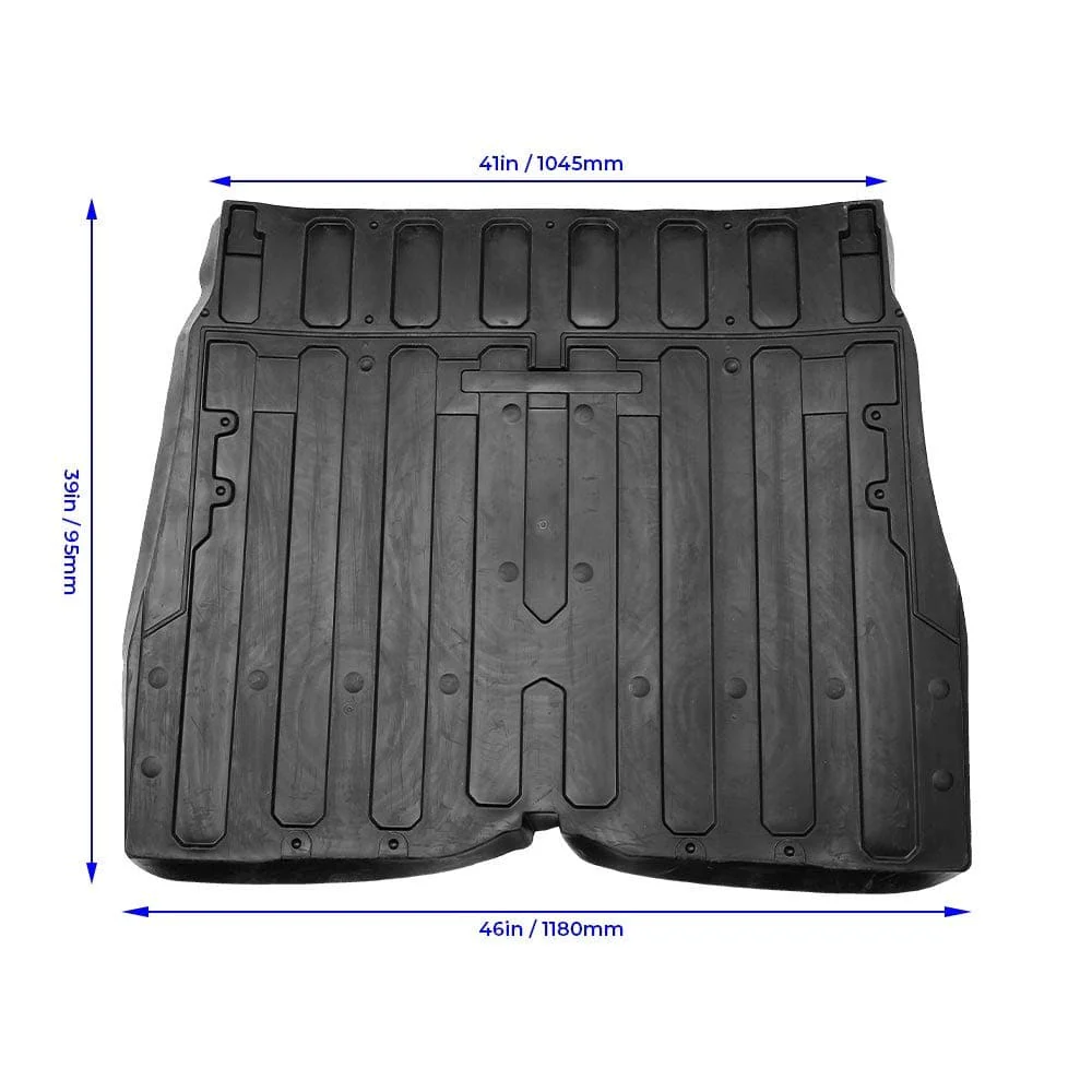 Rubber Bed Mat Liner for Pioneer 1000-5 2016-2025 - Image 7