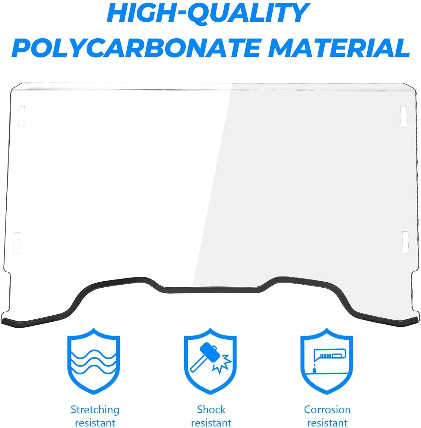 Front Windshield Polycarbonate for Pioneer 700/ 700-4 (2014-2025) - Image 6