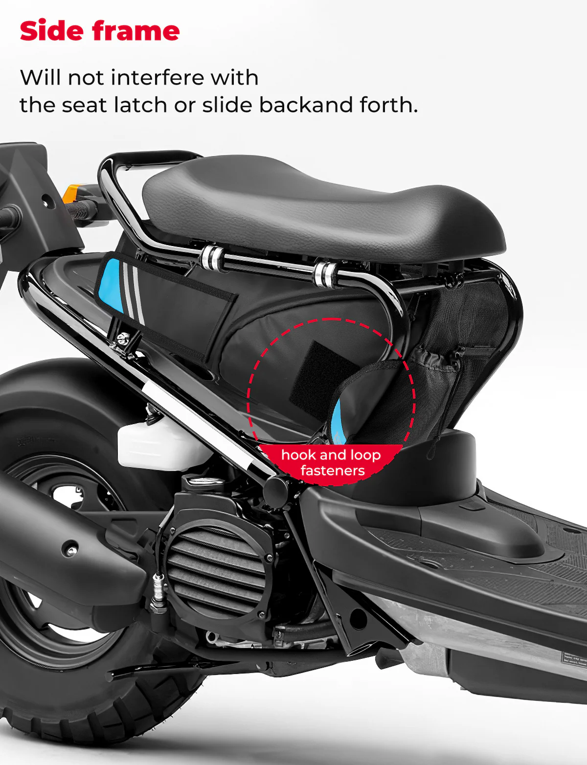 Under Seat Storage Bag for Ruckus 2010-2024 - Image 3