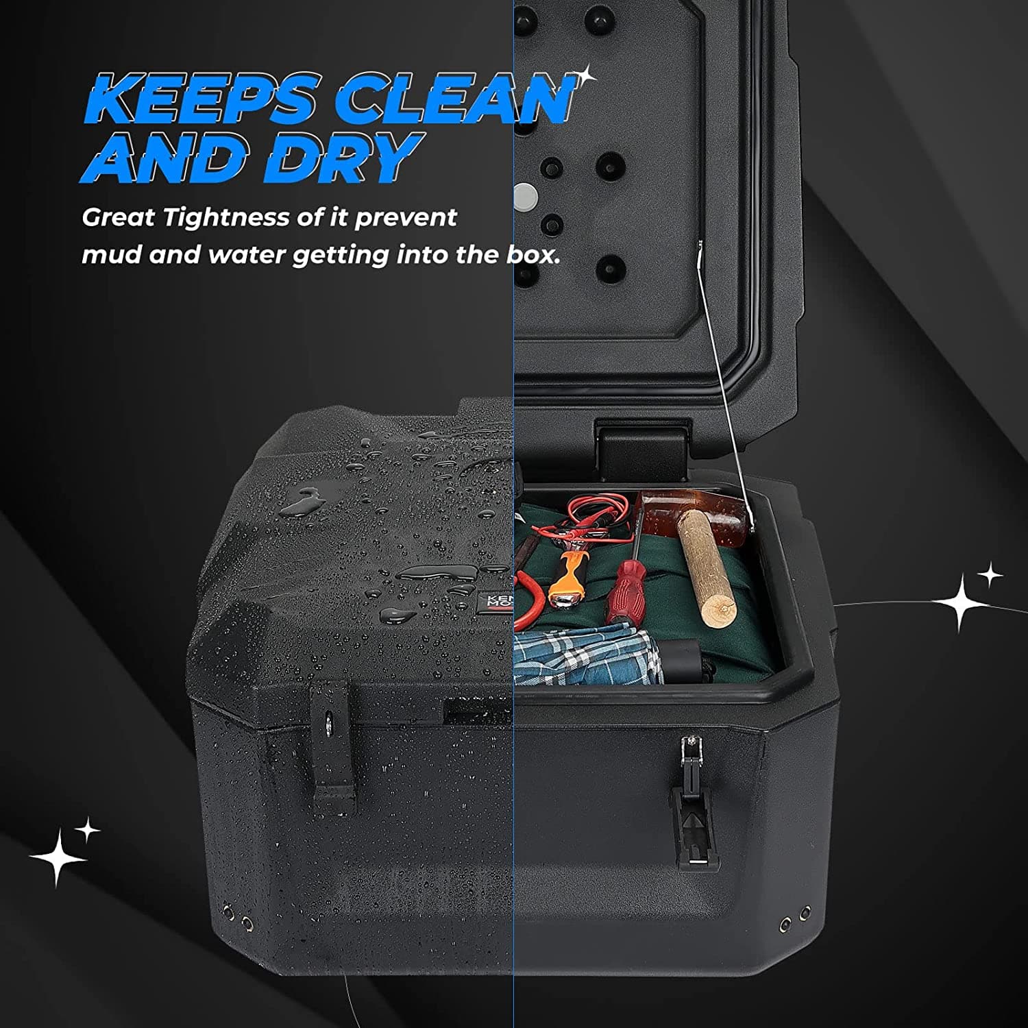 56L Storage Box for Talon 1000X/ 1000R/RZR XP 1000/ Maverick X3 - Image 3